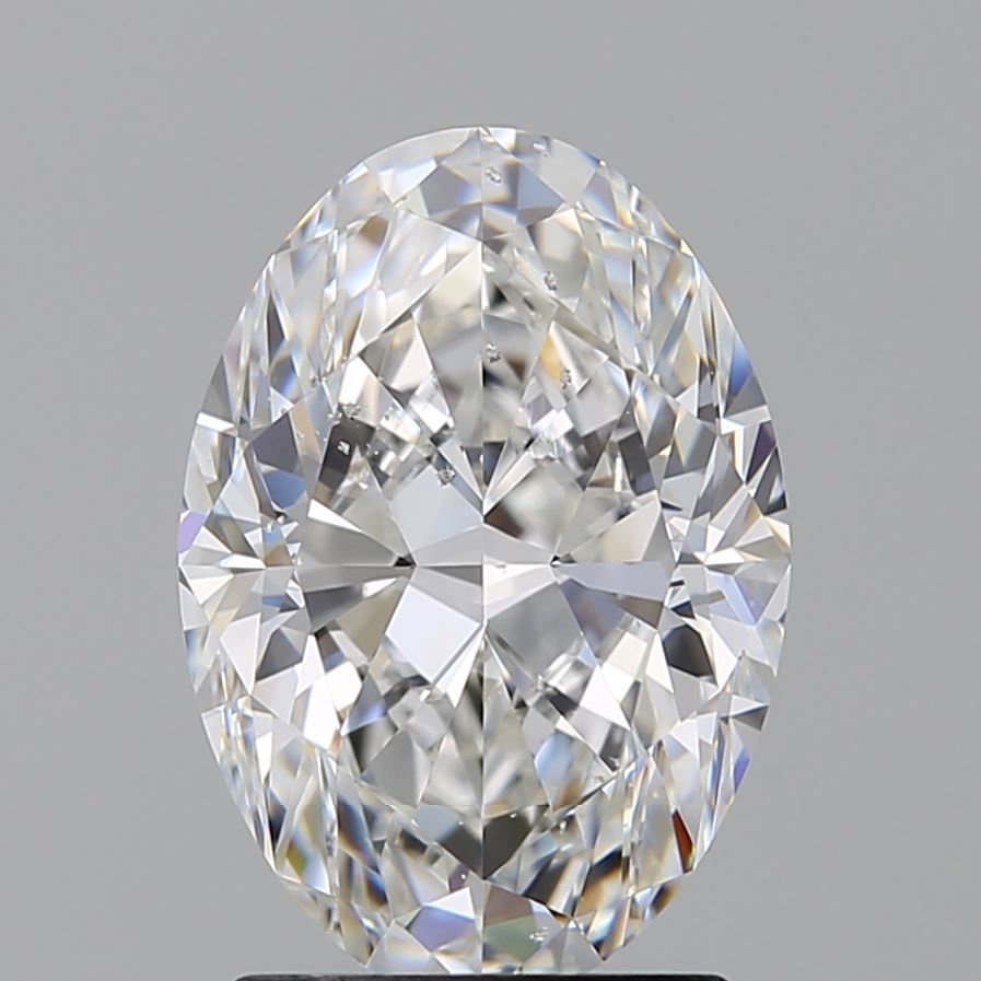 Diamond Natural 1,8Ct F-SI2 Oval - GIA7546114288