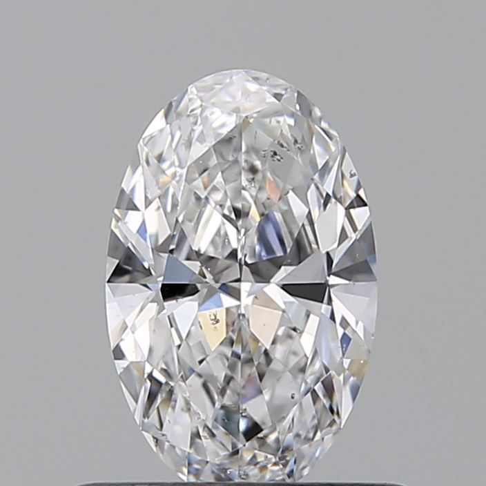 Diamond Natural 0,6Ct D-SI2 Oval - GIA1548390009