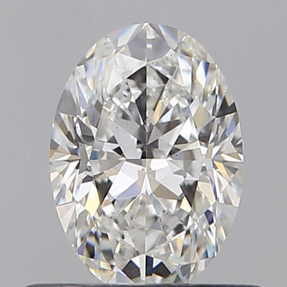 Diamond Natural 0,6Ct F-SI1 Oval - GIA7548354019