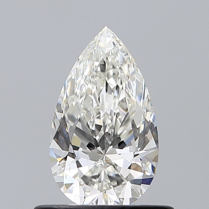 Diamond Natural 0,6Ct G-SI1 Pear - GIA7522979971