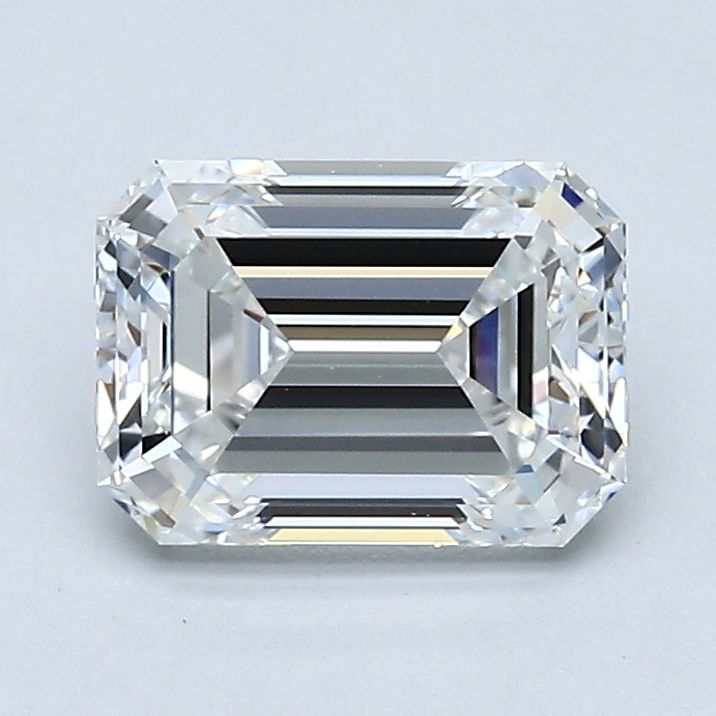 Diamond Natural 1,7Ct G-VVS1 Emerald - GIA1548054517
