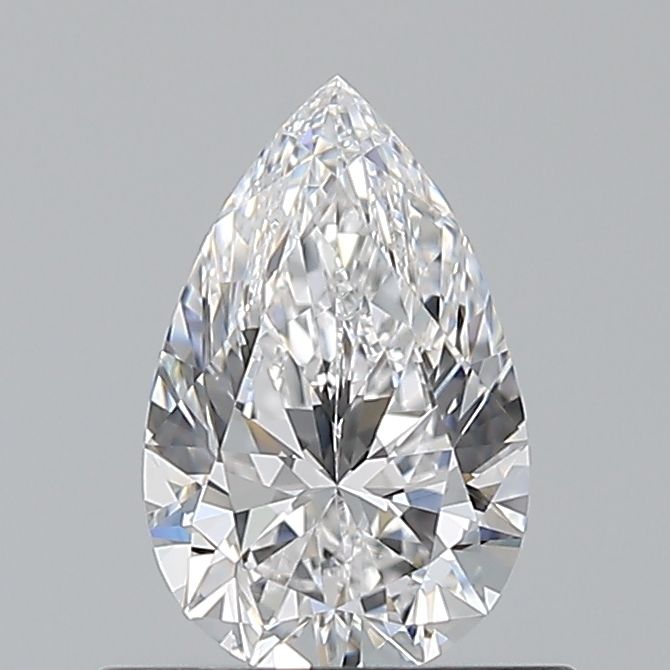 Diamond Natural 0,61Ct D-VVS1 Pear - GIA6545985353
