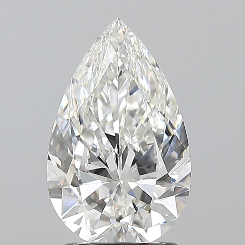 Diamond Natural 1,7Ct G-VVS1 Pear - GIA2546937290