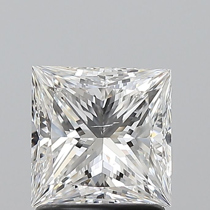 Diamond Natural 1,5Ct F-SI2 Princess - GIA5536855955