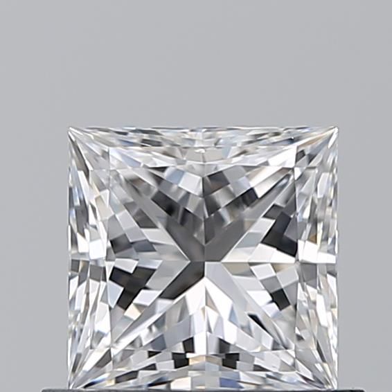 Diamond Natural 0,71Ct E-VVS2 Princess - GIA6531400532