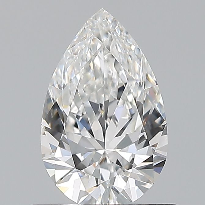 Diamond Natural 0,71Ct F-IF Pear - GIA5546549037