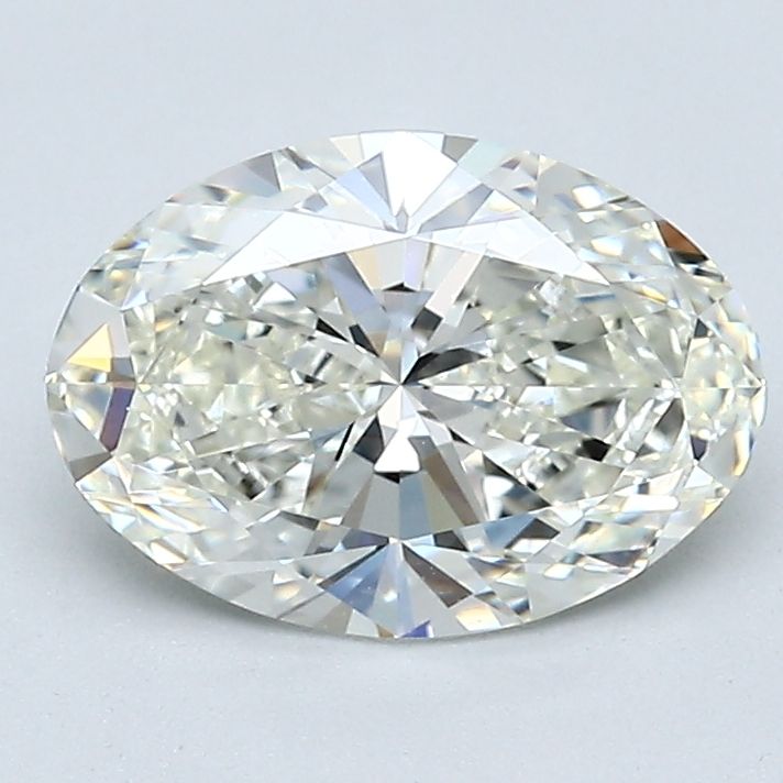 Diamond Natural 1,77Ct J-VVS1 Oval - GIA7538070270