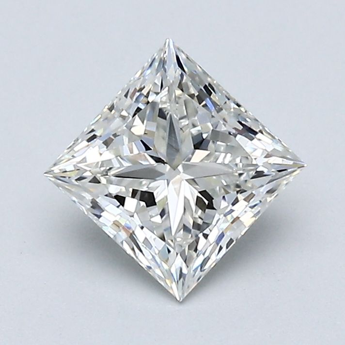 Diamond Natural 1,01Ct H-SI1 Princess - GIA2233745079