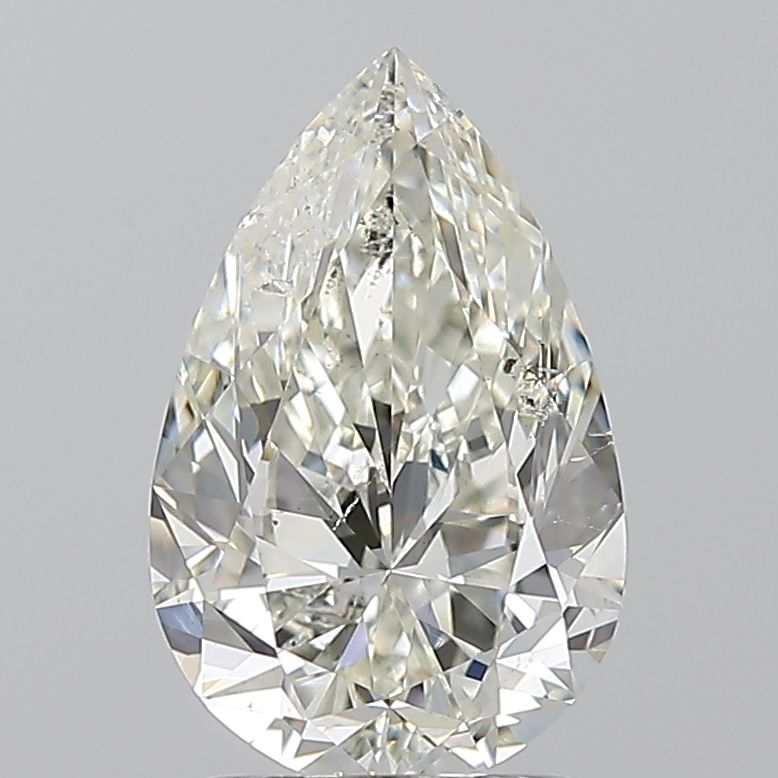 Diamond Natural 1,7Ct J-SI2 Pear - GIA1553023247