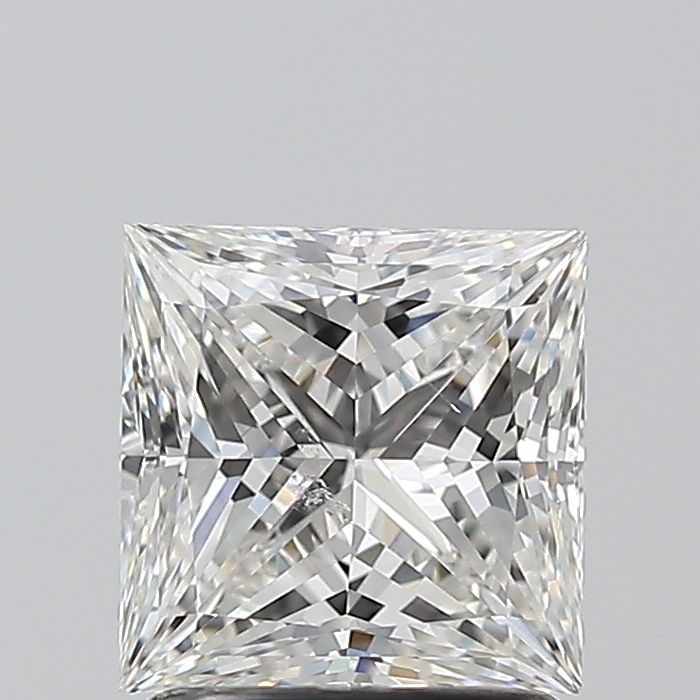 Diamond Natural 1,5Ct G-SI2 Princess - GIA7548585563