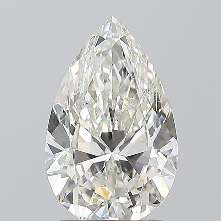 Diamond Natural 1,52Ct I-SI2 Pear - GIA2558223606