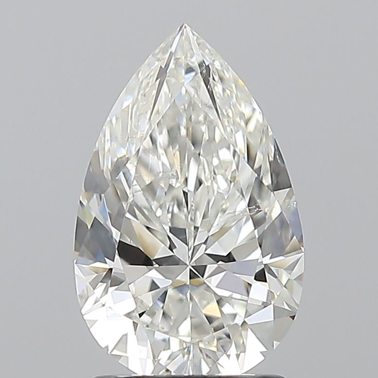 Diamond Natural 1,7Ct H-SI2 Pear - GIA6552214757