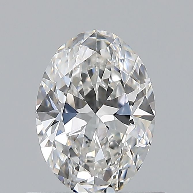 Diamond Natural 0,59Ct F-VVS2 Oval - GIA2547337009