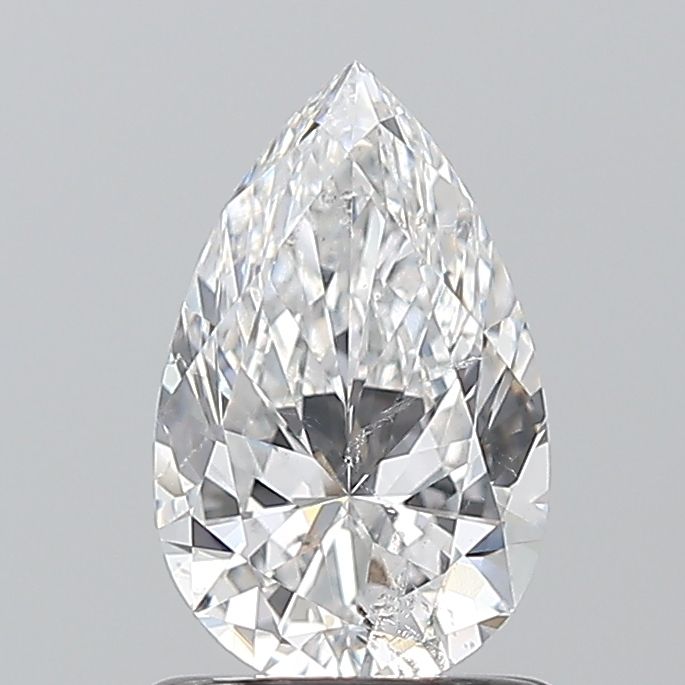 Diamond Natural 1Ct E-SI2 Pear - GIA2554239644