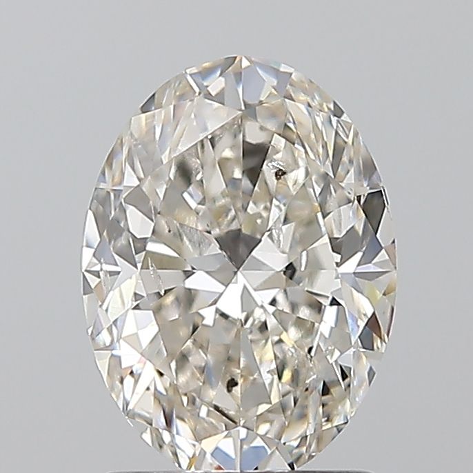 Diamond Natural 1,51Ct J-SI2 Oval - GIA2544212731