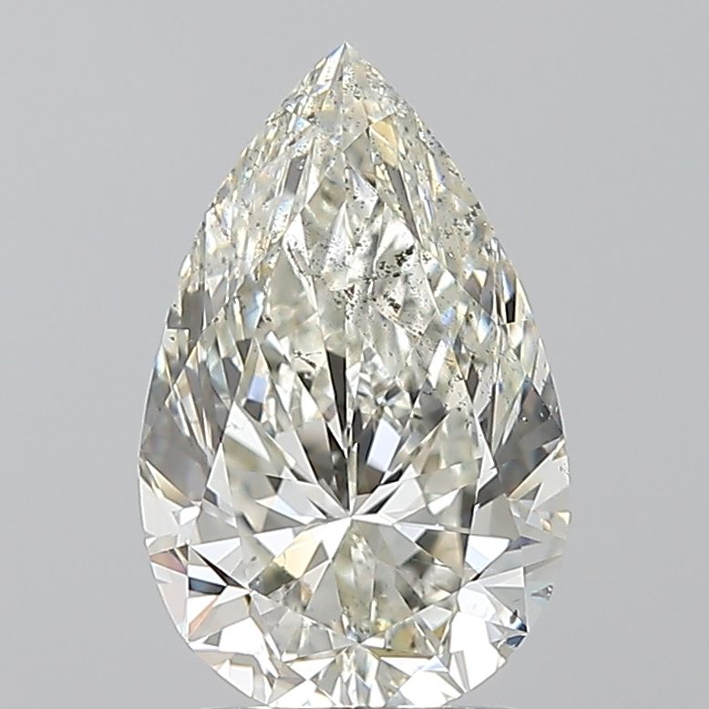 Diamond Natural 1,7Ct I-SI2 Pear - HRD250000323414