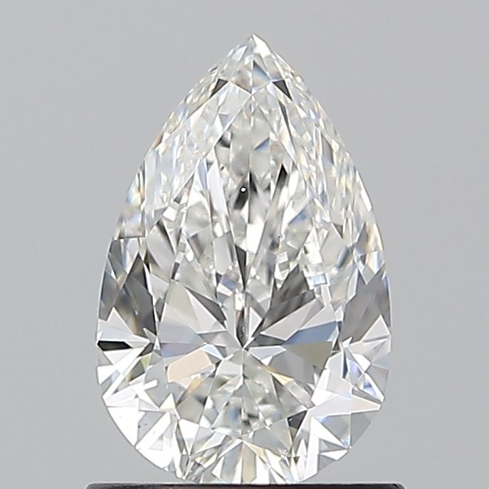 Diamond Natural 1Ct F-VS2 Pear - GIA1545768299