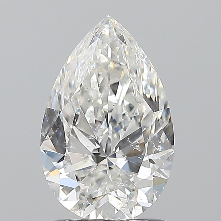 Diamond Natural 1,5Ct G-SI2 Pear - GIA2546873045