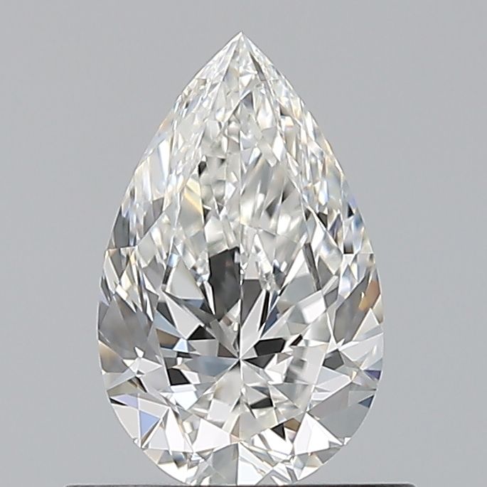 Diamond Natural 0,62Ct F-IF Pear - GIA2546049426
