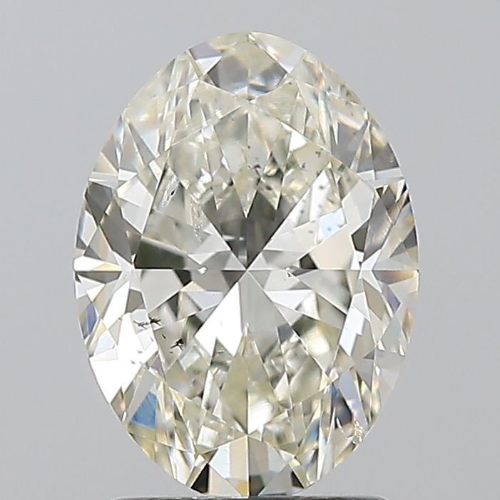 Diamond Natural 1,7Ct K-SI2 Oval - GIA6521535554