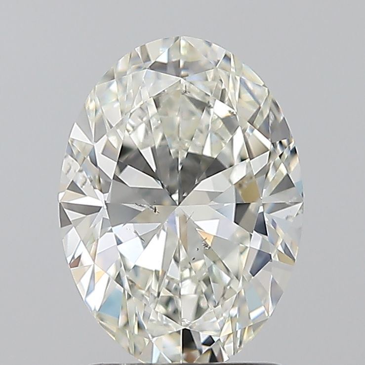 Diamond Natural 1,7Ct I-SI2 Oval - GIA2544241081