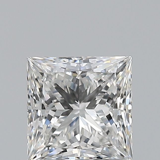 Diamond Natural 0,72Ct F-VVS1 Princess - GIA1525480211