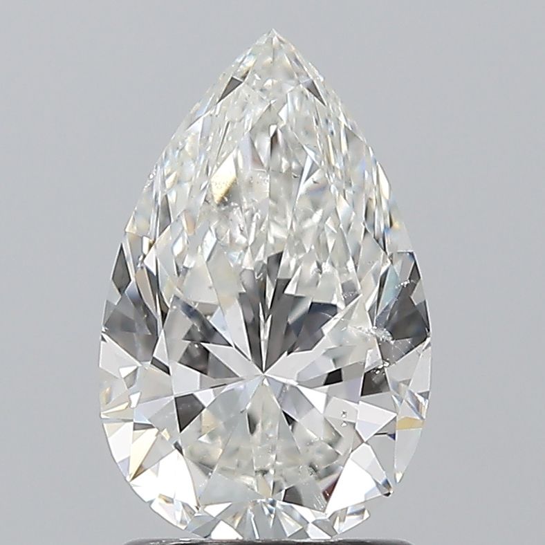 Diamond Natural 1,5Ct G-SI2 Pear - GIA6542555351