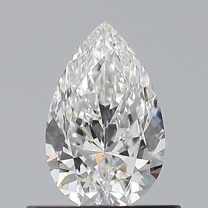 Diamond Natural 0,54Ct F-IF Pear - GIA6532435723