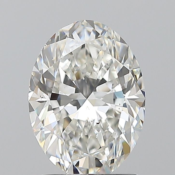 Diamond Natural 1,7Ct G-SI1 Oval - GIA5543612332