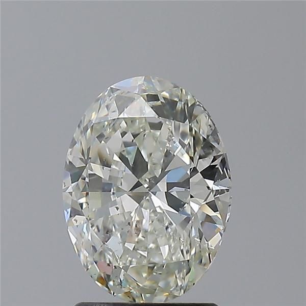 Diamond Natural 1,7Ct J-SI2 Oval - GIA6432383125