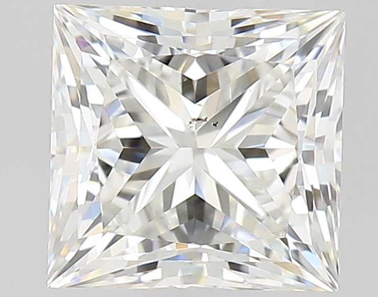 Diamond Natural 0,71Ct I-SI1 Princess - GIA7448082152