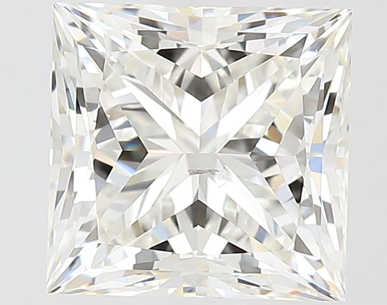 Diamond Natural 1,72Ct I-SI1 Princess - GIA1543029077