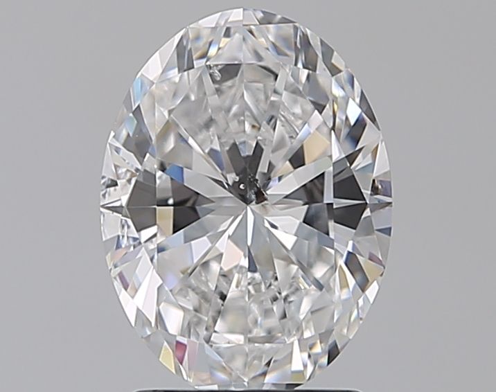 Diamond Natural 1,9Ct D-SI2 Oval - GIA7411923570