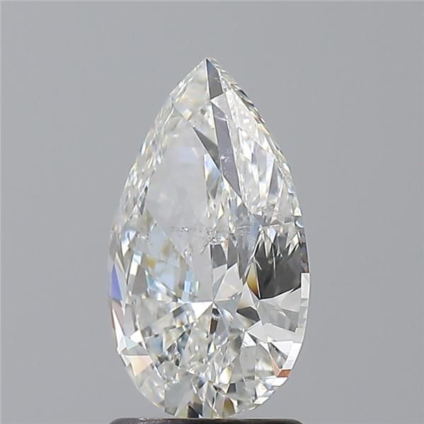Diamond Natural 1,8Ct I-SI2 Pear - GIA6401440396
