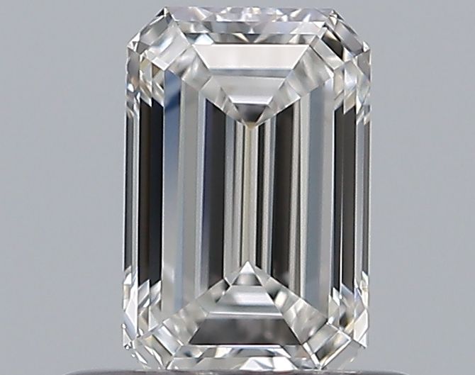 Diamond Natural 0,53Ct F-VVS2 Emerald - GIA5546331495
