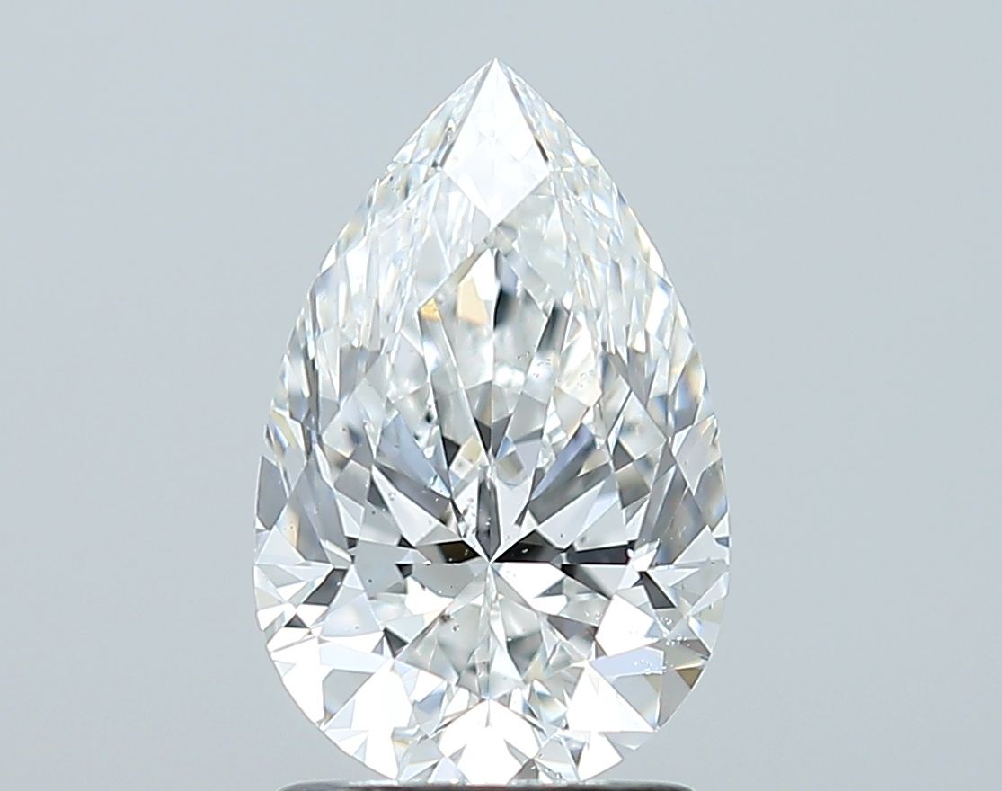 Diamond Natural 1,51Ct F-SI1 Pear - GIA6542927876