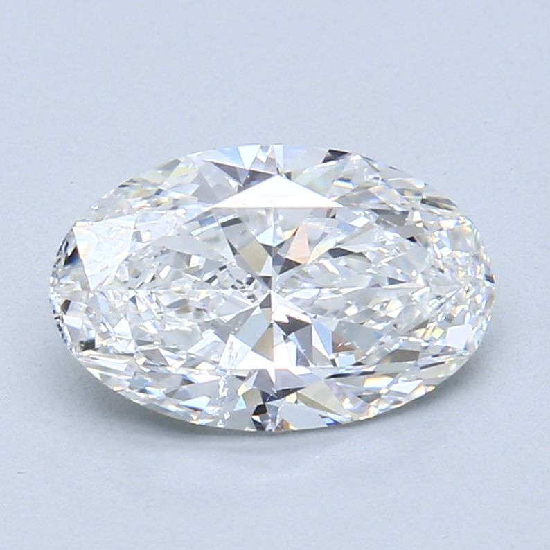 Diamond Natural 1,7Ct F-SI2 Oval - GIA5543253371
