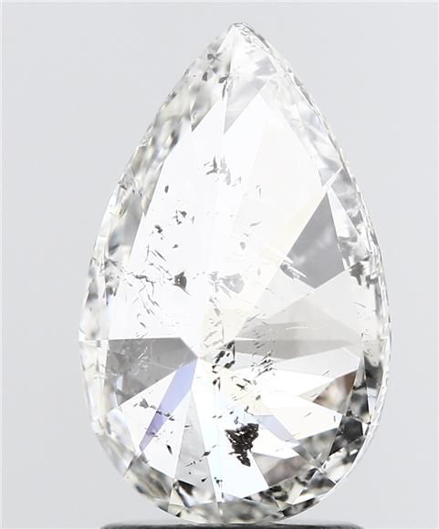 Diamond Natural 2Ct F-SI2 Pear - HRD230000108344