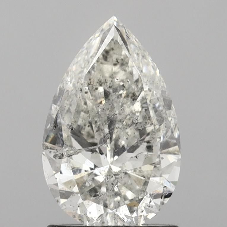 Diamond Natural 1,55Ct G-SI2 Pear - HRD230000135287