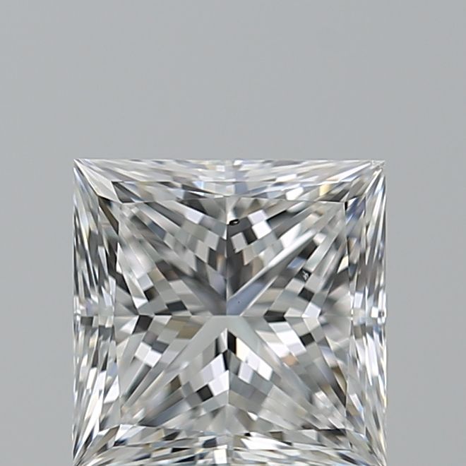 Diamond Natural 1,3Ct E-SI1 Princess - GIA7543862721