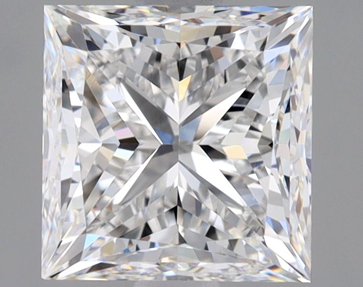 Diamond Natural 1,9Ct E-VVS2 Princess - GIA1232832676