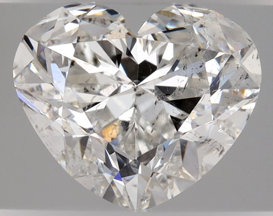 Diamond Natural 1,53Ct G-SI2 Heart - GIA7503807237