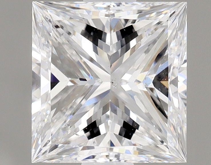 Diamond Natural 0,9Ct D-SI1 Princess - GIA6237475439