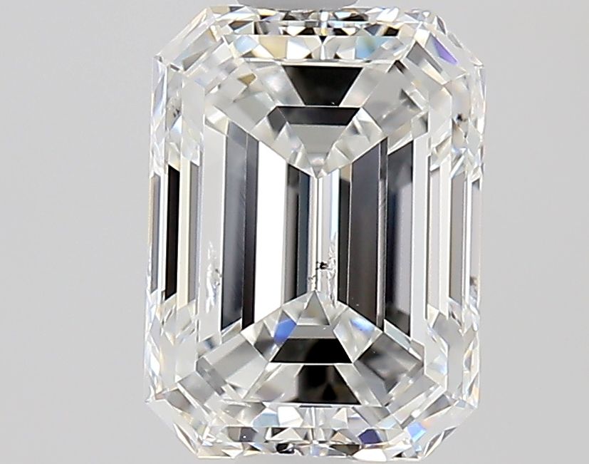 Diamond Natural 1,51Ct E-SI2 Emerald - GIA7428778535