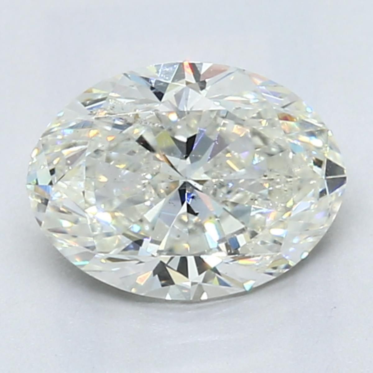 Diamond Natural 1,7Ct J-SI2 Oval - GIA7458084126