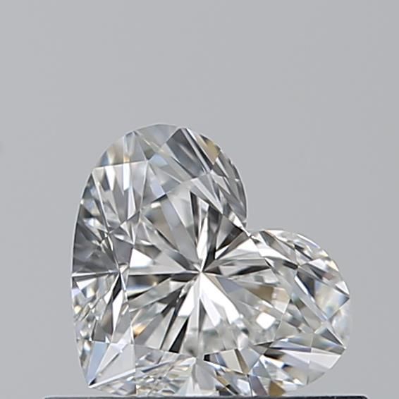 Diamond Natural 0,5Ct G-VVS1 Heart - GIA6542350481