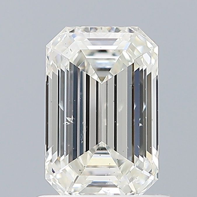 Diamond Natural 0,9Ct H-SI2 Emerald - GIA1488873647