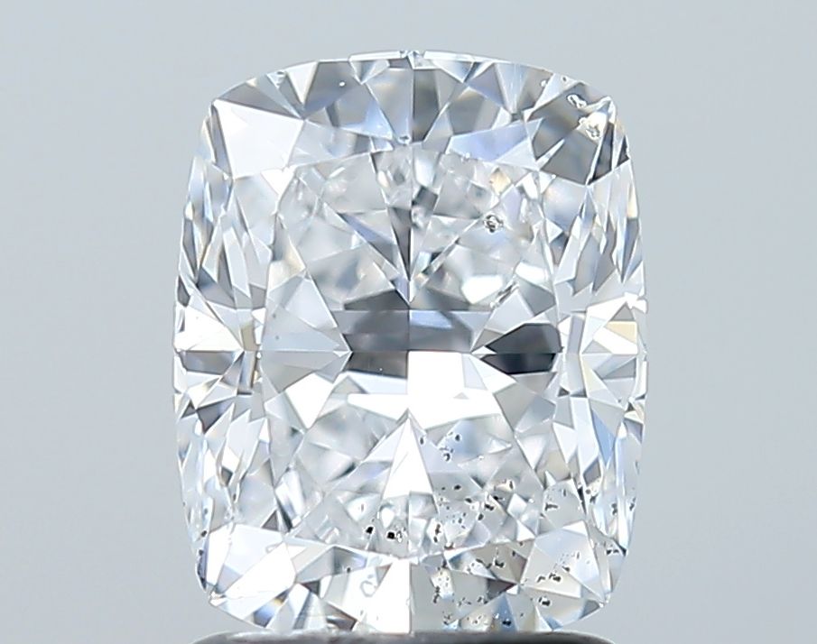Diamond Natural 1,72Ct D-SI2 Cushion - GIA7548880680