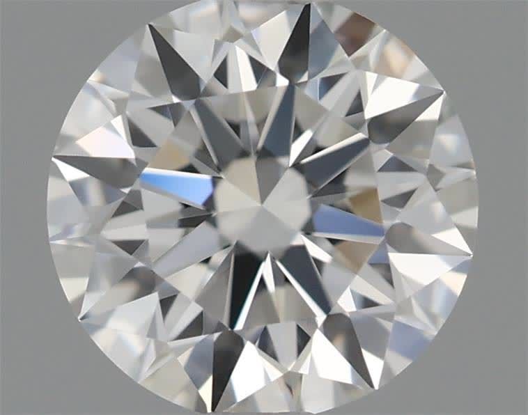 Diamond Natural 0,52Ct F-VVS1 Round - GIA6491307305