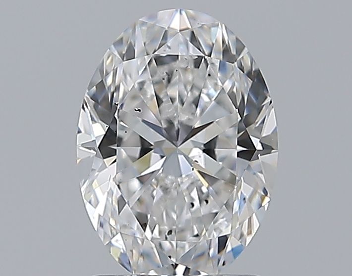 Diamond Natural 1,51Ct D-SI1 Oval - GIA6541478505